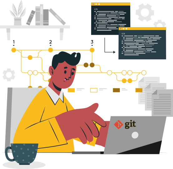 git ilustration